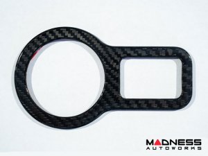 Maserati Ghibli Interior Trim - Carbon Fiber - Headlight Switch Trim Cover - Feroce Carbon